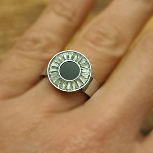 Ατσάλινο δαχτυλίδι, σε ασημί, 2602249S