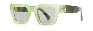 Γυαλιά ηλίου unisex, πράσινο με γκρι φακό 1602246