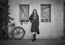 Φόρτωσε την φωτογραφία στο Gallery viewer, Φούστα με λάστιχο στη μέση, κεραμιδί, 17092511