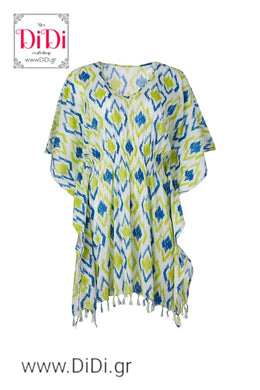 Καφτάνι με ogee print, 60000844