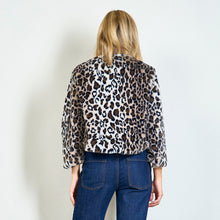 Φόρτωσε την φωτογραφία στο Gallery viewer, Γούνα leopard pattern, μπεζ