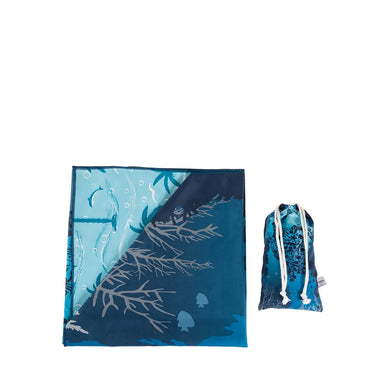 Πετσέτα θαλάσσης microfiber με θήκη, 3005256