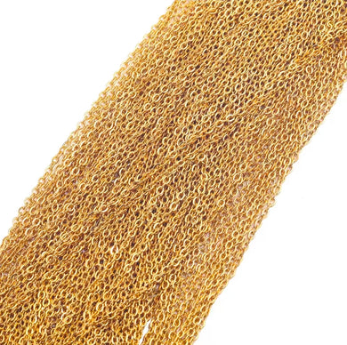 Αλυσίδα cable chain, Π2mm - Μ55cm, 18102516G