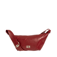 Φόρτωσε την φωτογραφία στο Gallery viewer, Τσάντα χιαστί Croissant Bag, μπορντό, 24251