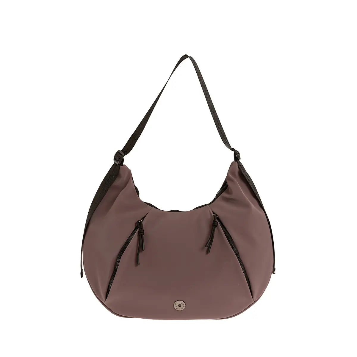 Τσάντα ώμου Oval Bag με ιμάντα, σαπιο μήλο, 24242