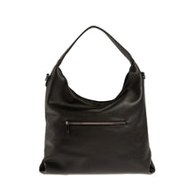 Φόρτωσε την φωτογραφία στο Gallery viewer, Τσάντα ώμου με πλεκτή υφή, μαύρη, 24285