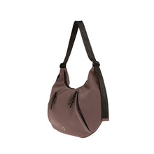 Φόρτωσε την φωτογραφία στο Gallery viewer, Τσάντα ώμου Oval Bag με ιμάντα, σαπιο μήλο, 24242