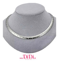 Φόρτωσε την φωτογραφία στο Gallery viewer, Κολιέ περιδέραιο ατσάλινο 8mm, σε ασημί, 2111251S