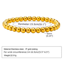 Φόρτωσε την φωτογραφία στο Gallery viewer, Ατσάλινο βραχιόλι αλυσίδα, σε κίτρινο χρυσό, 21102515