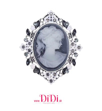 Φόρτωσε την φωτογραφία στο Gallery viewer, Καρφίτσα Καμέο (Cameo), ασημί, 3103263