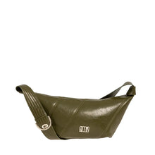 Φόρτωσε την φωτογραφία στο Gallery viewer, Τσάντα χιαστί Croissant Bag, λαδί, 24251