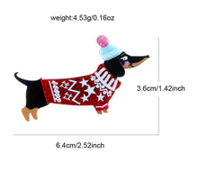 Φόρτωσε την φωτογραφία στο Gallery viewer, Καρφίτσα σκύλος με σκουφί, 2201261