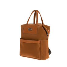 Φόρτωσε την φωτογραφία στο Gallery viewer, Τσάντα πλάτης με δύο υφές, κάμελ, 24253