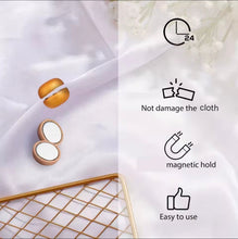 Φόρτωσε την φωτογραφία στο Gallery viewer, Καρφίτσα μεταλλική, μαγνητική χρυσό, 22112515