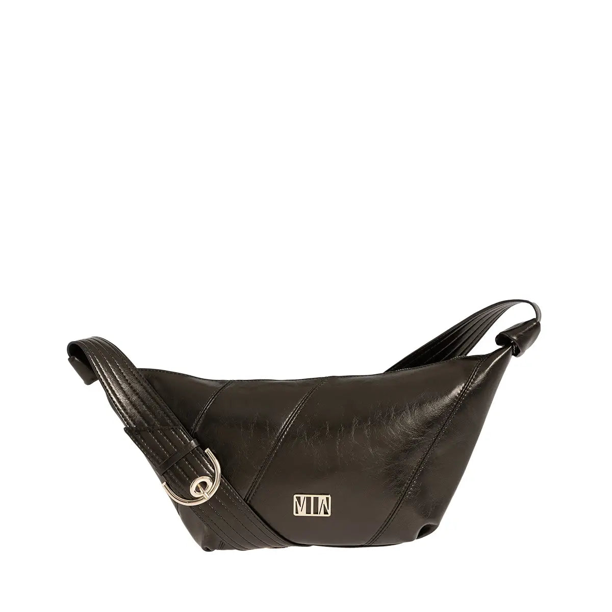 Τσάντα χιαστί Croissant Bag, μαύρο, 24251