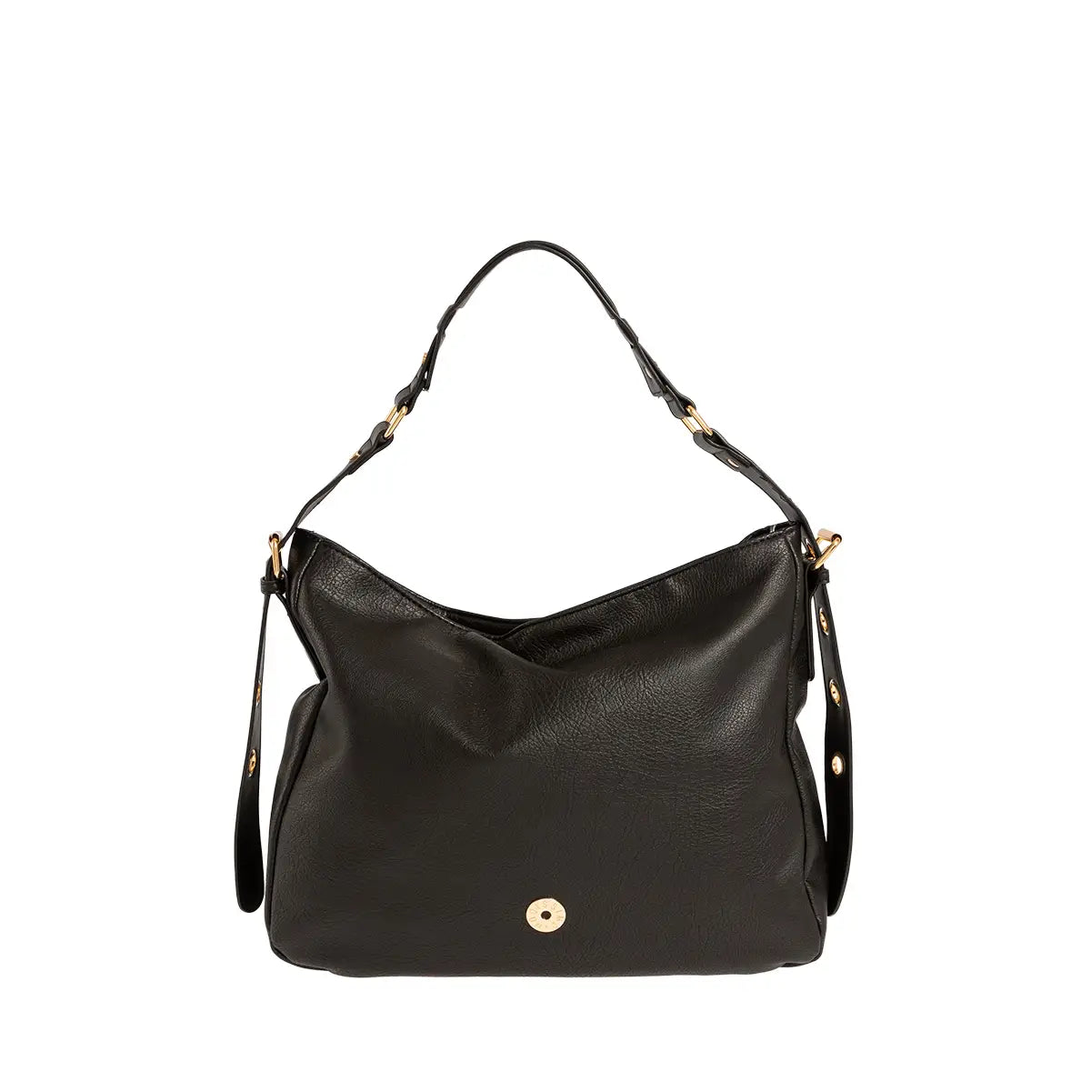 Τσάντα ώμου, μαύρο, 24234