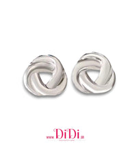 Φόρτωσε την φωτογραφία στο Gallery viewer, Ατσάλινα σκουλαρίκια καρφάκι, ασημί, 0111258S