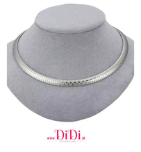 Φόρτωσε την φωτογραφία στο Gallery viewer, Κολιέ περιδέραιο ατσάλινο 8mm, σε ασημί, 2111252S