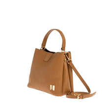 Φόρτωσε την φωτογραφία στο Gallery viewer, Τσάντα χειρός και χιαστί, κάμελ, 24264