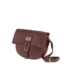 Φόρτωσε την φωτογραφία στο Gallery viewer, Τσάντα χιαστή, μπορντό, 24248