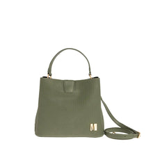 Φόρτωσε την φωτογραφία στο Gallery viewer, Τσάντα χειρός και χιαστί, λαδί, 24264