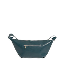 Φόρτωσε την φωτογραφία στο Gallery viewer, Τσάντα χιαστί Croissant Bag, πετρόλ, 24251