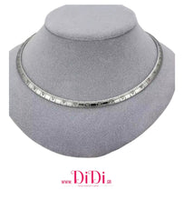 Φόρτωσε την φωτογραφία στο Gallery viewer, Κολιέ περιδέραιο ατσάλινο 6mm, σε ασημί, 2111254S