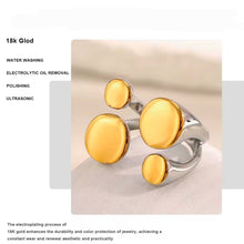 Φόρτωσε την φωτογραφία στο Gallery viewer, Δαχτυλίδι ατσάλινο 316L δίχρωμο, σε ασημί - κίτρινο χρυσό, 1911252