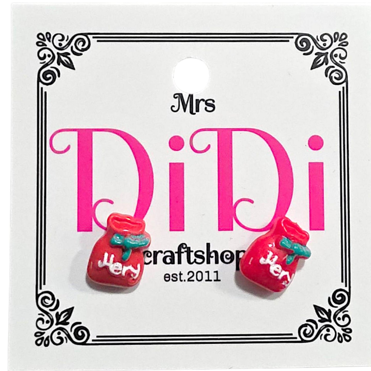 Χριστουγεννιάτικα σκουλαρίκια σάκοι, 13102512