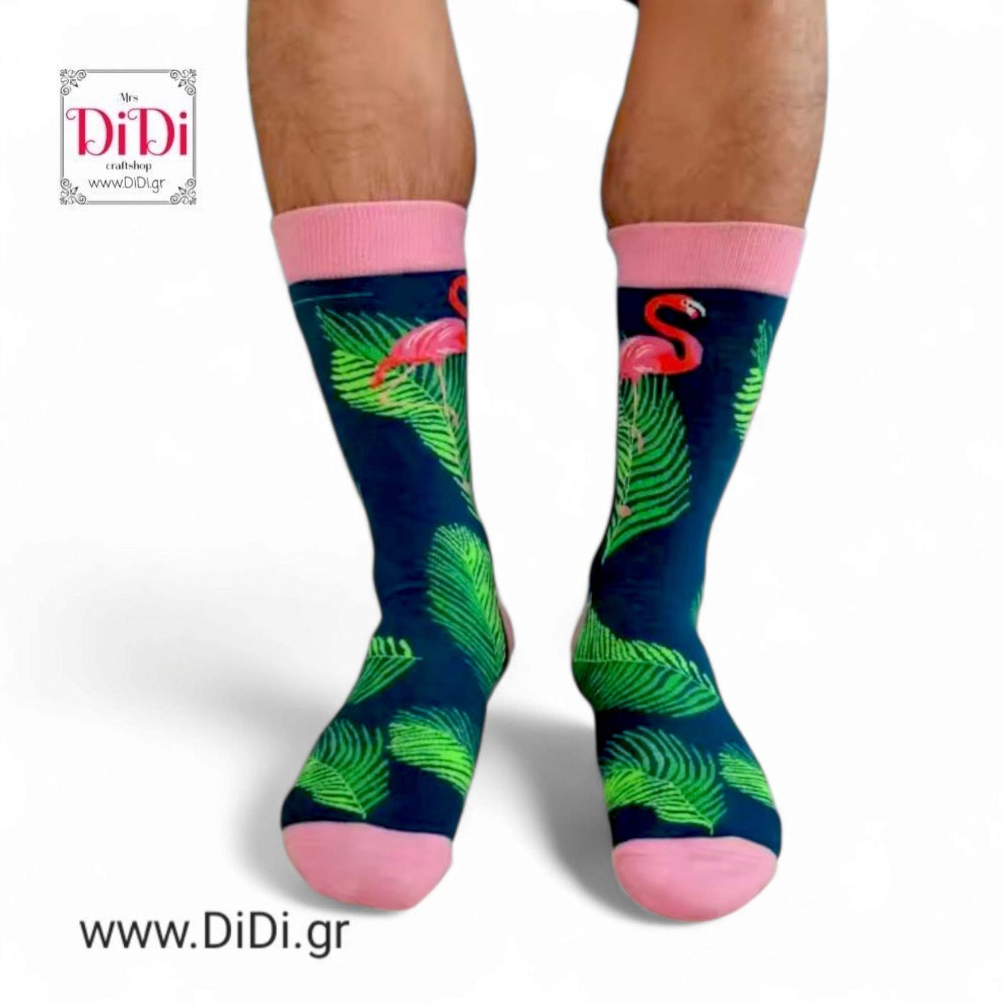 Κάλτσες μεσαίες, Flamingos, No 40-46, 0506259