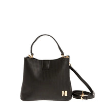 Φόρτωσε την φωτογραφία στο Gallery viewer, Τσάντα χειρός και χιαστί, μαύρη, 24264