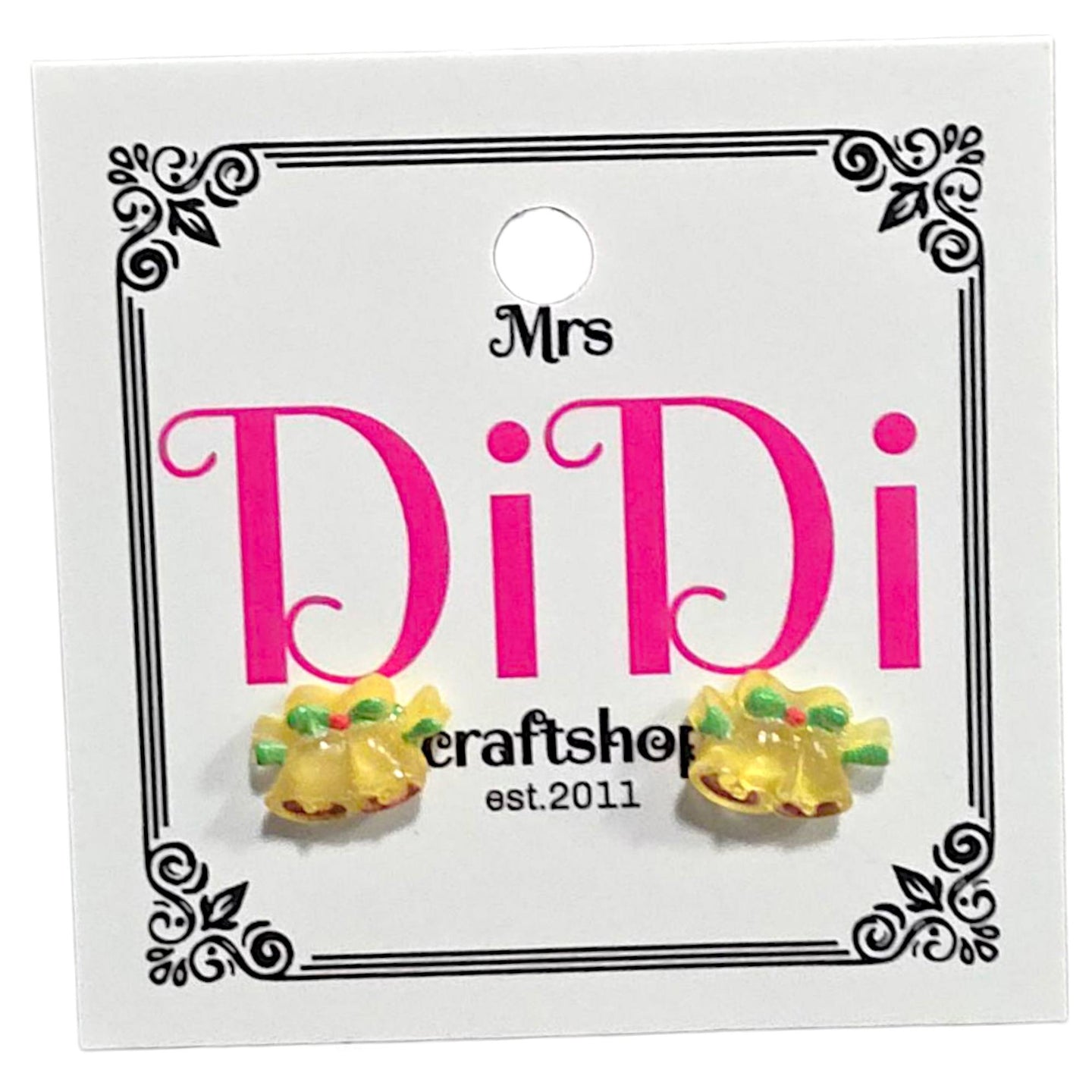 Χριστουγεννιάτικα σκουλαρίκια καμπάνες, 1310259