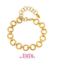 Φόρτωσε την φωτογραφία στο Gallery viewer, Ατσάλινο βραχιόλι αλυσίδα, σε κίτρινο χρυσό, 21102513