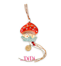 Φόρτωσε την φωτογραφία στο Gallery viewer, Χριστουγεννιάτικο γούρι μανιτάρι, κεραμικό &amp; κρεμαστό, 2810257