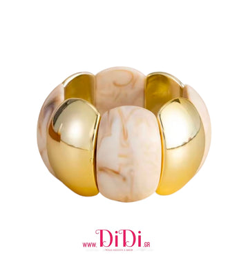 Βραχιόλι κοκάλινο δίχρωμο, 20102514