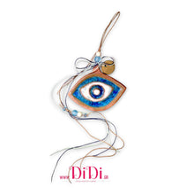 Φόρτωσε την φωτογραφία στο Gallery viewer, Χριστουγεννιάτικο γούρι μάτι, κεραμικό &amp; κρεμαστό, 2810256