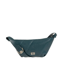 Φόρτωσε την φωτογραφία στο Gallery viewer, Τσάντα χιαστί Croissant Bag, πετρόλ, 24251