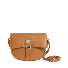 Φόρτωσε την φωτογραφία στο Gallery viewer, Τσάντα χιαστή, κάμελ, 24248
