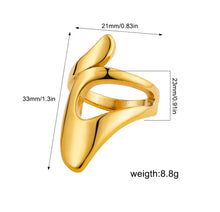 Φόρτωσε την φωτογραφία στο Gallery viewer, Δαχτυλίδι ατσάλινο chunky, σε ασημί, 3010256S