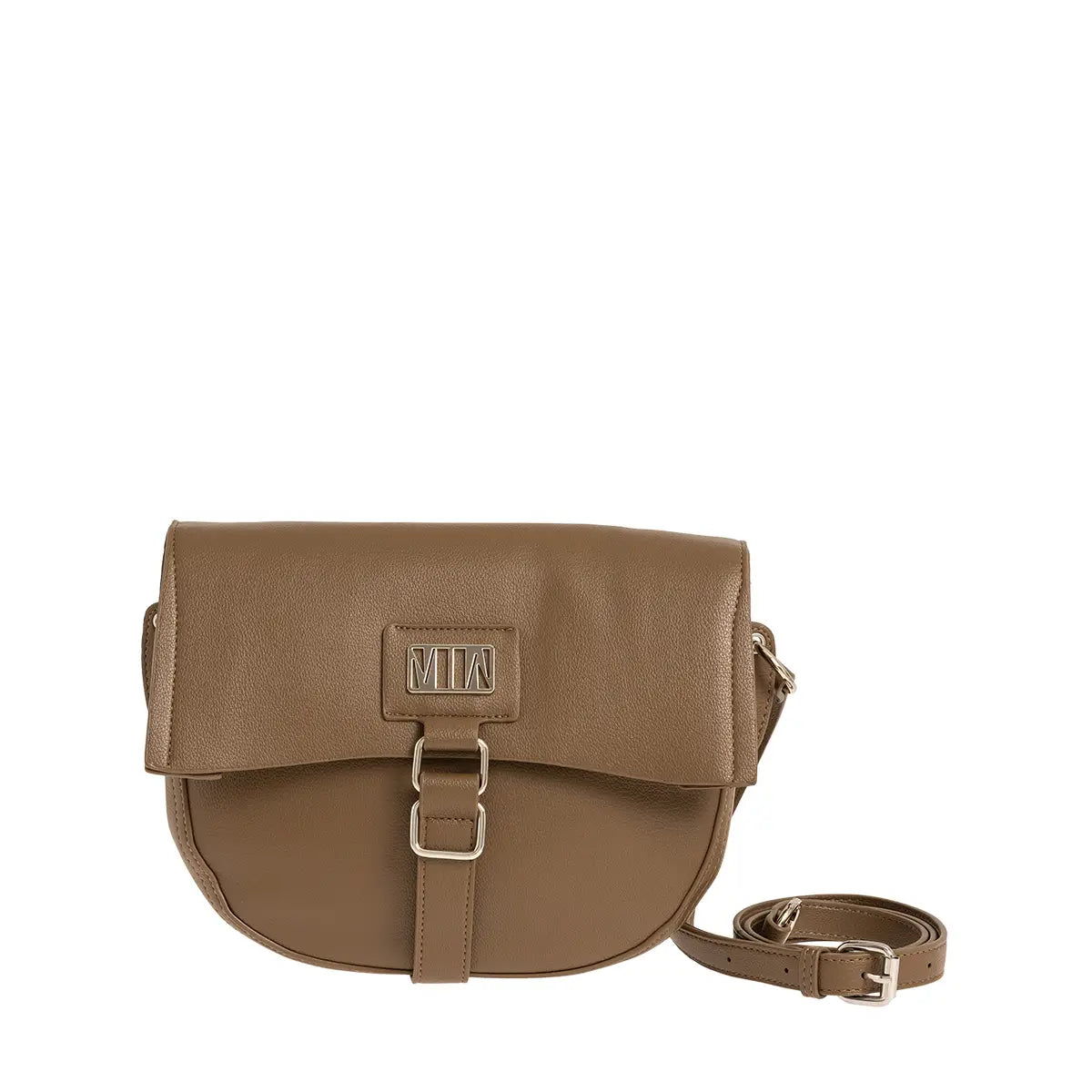 Τσάντα χιαστή, λαδί, 24248