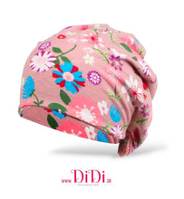 Φόρτωσε την φωτογραφία στο Gallery viewer, Τιρμπάν βαμβακερό ροζ με φλοράλ σχέδιο, πολύ μαλακό, 0802262