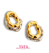 Φόρτωσε την φωτογραφία στο Gallery viewer, Ατσάλινα σκουλαρίκια καρφάκι, δίχρωμα, 3110257