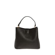 Φόρτωσε την φωτογραφία στο Gallery viewer, Τσάντα χειρός και χιαστί, μαύρη, 24264