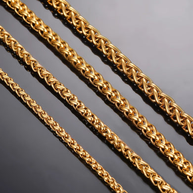 Αλυσίδα ατσάλινη, Keel Link 5mm, χρυσή απόχρωση