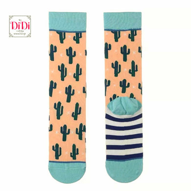 Κάλτσες μεσαίες, Cactus stripes (no 35-42)