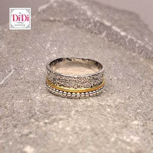 Δαχτυλίδι zinc alloy, ασημί